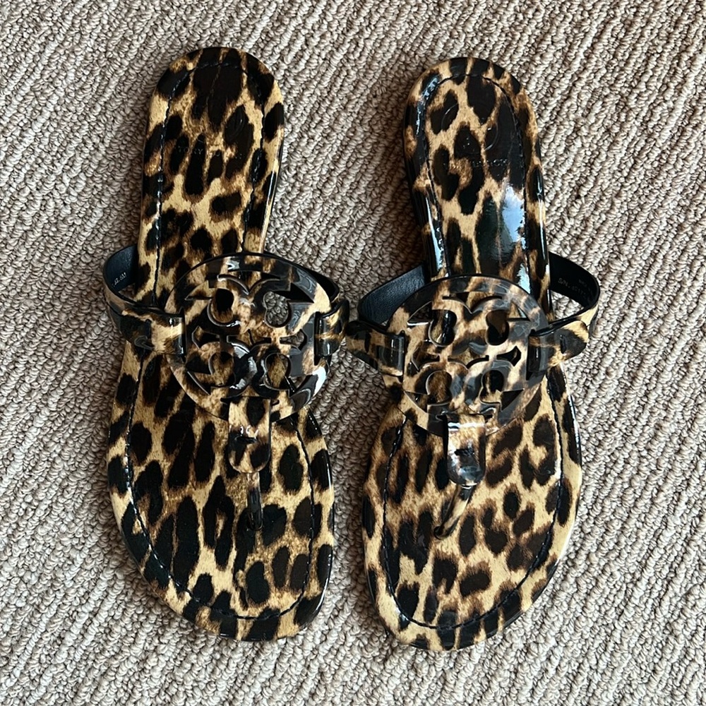 Tory Burch Miller Leather Sandals